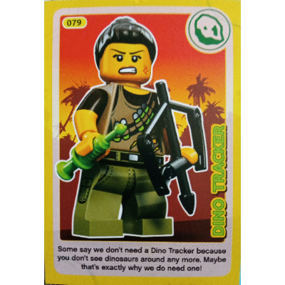 Visuel indicatif Rebrickable de Carte à collectionner, créer le monde Inventions incroyables - Dino Tracker (Trading Card, Create the World Incredible Inventions - Dino Tracker)