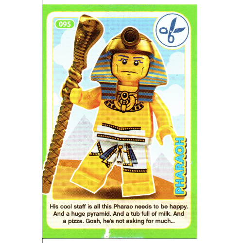Visuel indicatif Rebrickable de Carte à collectionner, créer le monde Inventions incroyables - Pharaon (Trading Card, Create the World Incredible Inventions - Pharaoh)