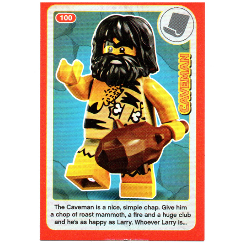 Visuel indicatif Rebrickable de Carte à collectionner, créer le monde Inventions incroyables - Caveman (Trading Card, Create the World Incredible Inventions - Caveman)