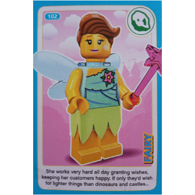 Visuel indicatif Rebrickable de Carte à collectionner, créer le monde Inventions incroyables - Fée (Trading Card, Create the World Incredible Inventions - Fairy)