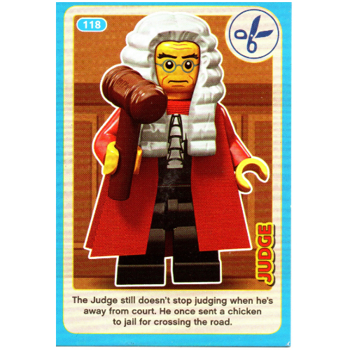 Visuel indicatif Rebrickable de Carte à collectionner, créer le monde Inventions incroyables - Juge (Trading Card, Create the World Incredible Inventions - Judge)