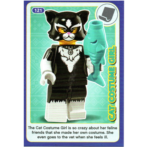 Visuel indicatif Rebrickable de Carte à collectionner, créer le monde Inventions incroyables - Costume de chat fille (Trading Card, Create the World Incredible Inventions - Cat Costume Girl)