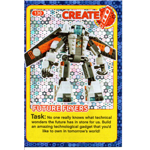Visuel indicatif Rebrickable de Carte à collectionner, créer le monde des inventions incroyables - futurs flyers (feuille) (Trading Card, Create the World Incredible Inventions - Future Flyers (Foil))