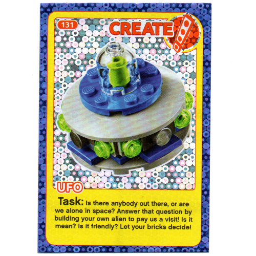 Visuel indicatif Rebrickable de Carte à collectionner, créer le monde des inventions incroyables - ufo (feuille) (Trading Card, Create the World Incredible Inventions - UFO (Foil))