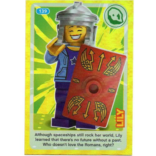 Visuel indicatif Rebrickable de Carte à collectionner, créer le monde Inventions incroyables - Lily (Trading Card, Create the World Incredible Inventions - Lily)