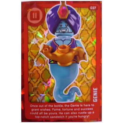 Visuel indicatif Rebrickable de Carte à collectionner, créer le monde vivant étonnamment - génie (feuille) (Trading Card, Create the World Living Amazingly - Genie (Foil))