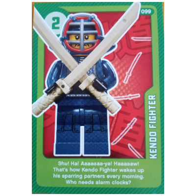 Visuel indicatif Rebrickable de Carte à collectionner, créer le monde vivant étonnamment - Keno Fighter (Trading Card, Create the World Living Amazingly - Keno Fighter)