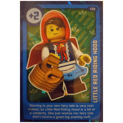 Visuel indicatif Rebrickable de Carte à collectionner, créer le monde vivant incroyablement - petite hotte rouge (feuille) (Trading Card, Create the World Living Amazingly - Little Red Riding Hood (Foil))
