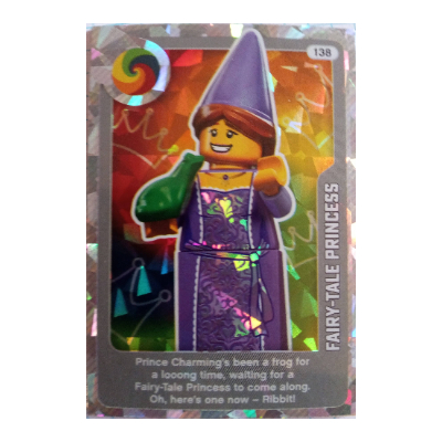 Visuel indicatif Rebrickable de Carte à collectionner, créer le monde vivant étonnamment - princesse de conte de fées (feuille) (Trading Card, Create the World Living Amazingly - Fairy-Tale Princess (Foil))
