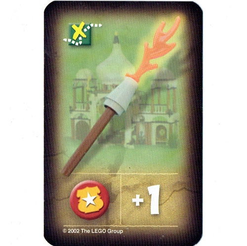 Visuel indicatif Rebrickable de Carte à collectionner, Orient, Objets - Torche (Trading Card, Orient, Items - Torch)