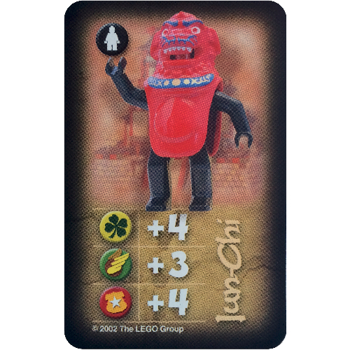 Visuel indicatif Rebrickable de Carte à collectionner - jun-chi (Trading Card, Orient, Baddies - Jun-Chi)