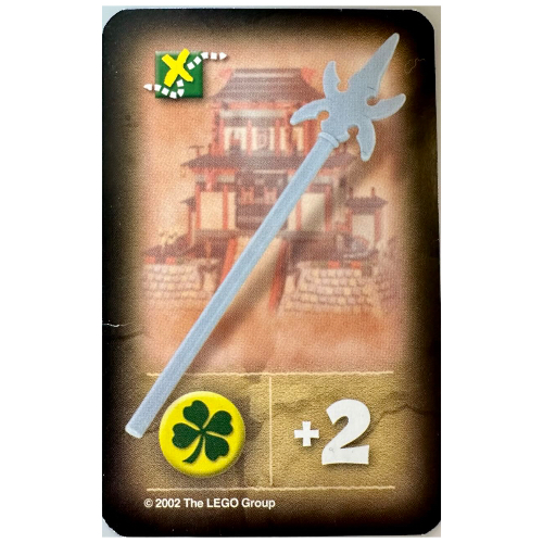 Visuel indicatif Rebrickable de Carte à collectionner, Orient, Objets - Lance (Trading Card, Orient, Items - Spear)