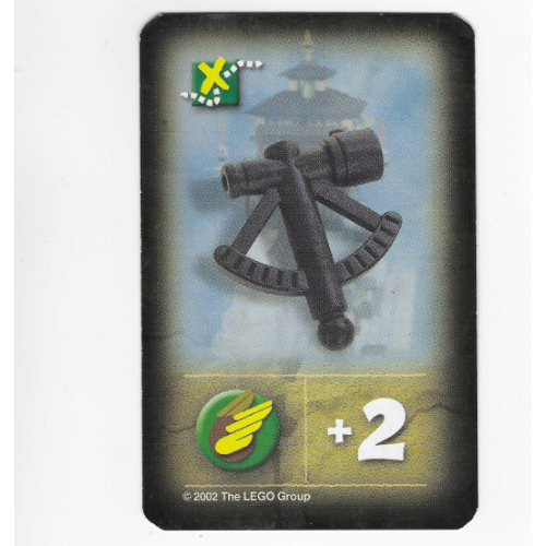Visuel indicatif Rebrickable de Carte à collectionner, objets - sextant (Trading Card, Orient, Items - Sextant)