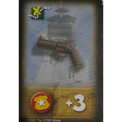 Visuel indicatif Rebrickable de Carte à collectionner, Orient, Objets - Pistolet (Mont Everest) (Trading Card, Orient, Items - Pistol (Mount Everest))