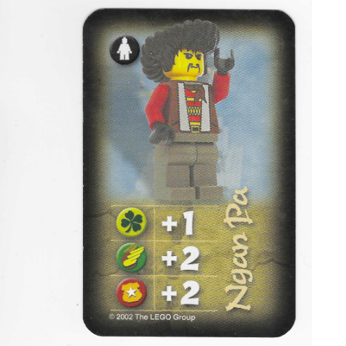 Visuel indicatif Rebrickable de Carte à collectionner, cartes à collectionner - ngan pa (Trading Card, Orient, Baddies - Ngan Pa)