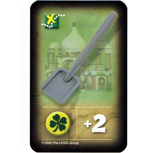 Visuel indicatif Rebrickable de Carte à collectionner, Orient, Articles - Pelle (Trading Card, Orient, Items - Shovel)