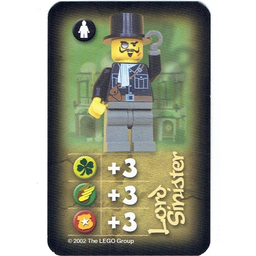 Visuel indicatif Rebrickable de Carte à collectionner, Orient, Baddies - Lord Sinister (Inde) (Trading Card, Orient, Baddies - Lord Sinister (India))
