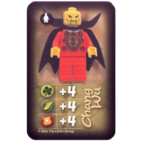 Visuel indicatif Rebrickable de Carte à collectionner, cartes à collectionner - empereur chang wu (Trading Card, Orient, Baddies - Emperor Chang Wu)
