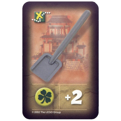 Visuel indicatif Rebrickable de Carte à collectionner, Orient, Articles - Pelle (Chine) (Trading Card, Orient, Items - Shovel (China))