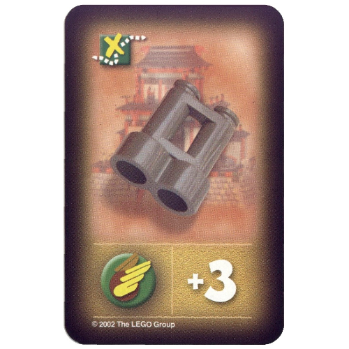 Visuel indicatif Rebrickable de Carte à collectionner, Orient, Objets - Jumelles (Chine) (Trading Card, Orient, Items - Binoculars (China))