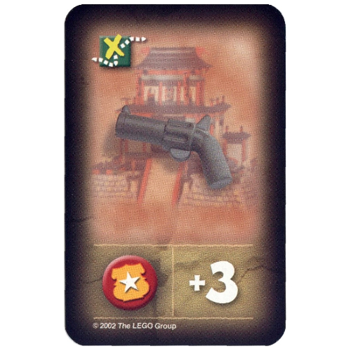 Visuel indicatif Rebrickable de Carte à collectionner, Orient, Objets - Pistolet (Chine) (Trading Card, Orient, Items - Pistol (China))