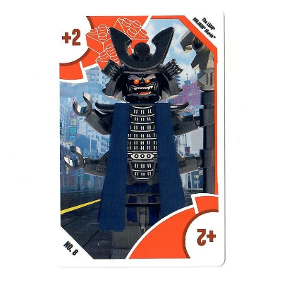 Visuel indicatif Rebrickable de Carte à collectionner, jouets 'R' nous - le film LEGO Ninjago - +2 Garmadon (Trading Card, Toys 'R' Us - The LEGO Ninjago Movie - +2 Garmadon)