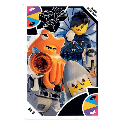 Visuel indicatif Rebrickable de Carte à collectionner, jouets 'R' nous - le film LEGO Ninjago - armée de requins (Trading Card, Toys 'R' Us - The LEGO Ninjago Movie - Shark Army)