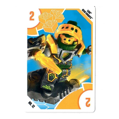 Visuel indicatif Rebrickable de Carte à collectionner, Jouets 'R' Us - Nexo Knights - 2 Aaron (Trading Card, Toys 'R' Us - Nexo Knights - 2 Aaron)