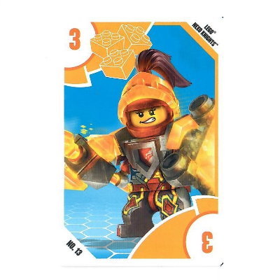 Visuel indicatif Rebrickable de Carte à collectionner, Jouets 'R' Us - Nexo Knights - 3 Macy (Trading Card, Toys 'R' Us - Nexo Knights - 3 Macy)