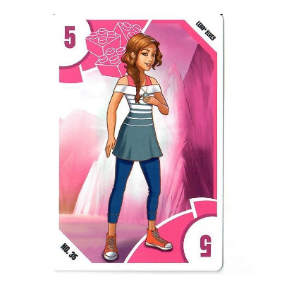 Visuel indicatif Rebrickable de Carte à collectionner, Jouets 'R' Us - Elfes - 5 Emily (Trading Card, Toys 'R' Us - Elves - 5 Emily)