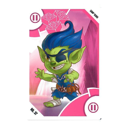 Visuel indicatif Rebrickable de Carte à collectionner, Jouets 'R' Us - Elfes - II Dukelin (Trading Card, Toys 'R' Us - Elves - II Dukelin)