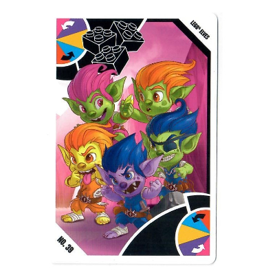 Visuel indicatif Rebrickable de Carte à collectionner, Jouets 'R' Us - Elfes - Gobelins (Trading Card, Toys 'R' Us - Elves - Goblins)