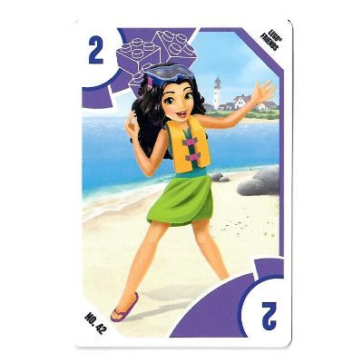 Visuel indicatif Rebrickable de Carte à collectionner, Jouets 'R' Us - Friends - 2 Emma (Trading Card, Toys 'R' Us - Friends - 2 Emma)