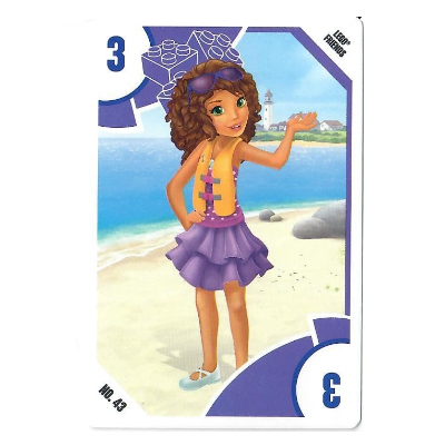 Visuel indicatif Rebrickable de Carte à collectionner, Jouets 'R' Us - Friends - 3 Andrea (Trading Card, Toys 'R' Us - Friends - 3 Andrea)