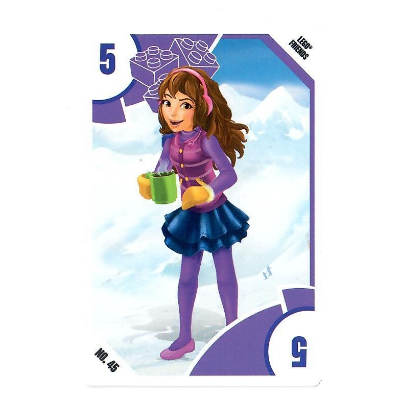 Visuel indicatif Rebrickable de Carte à collectionner, Jouets 'R' Us - Friends - 5 Olivia (Trading Card, Toys 'R' Us - Friends - 5 Olivia)