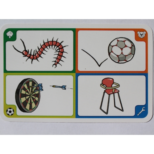 Visuel indicatif Rebrickable de Carte de jeu, créateur, 98 Centipede (Game Card, Creationary, 98 Centipede)
