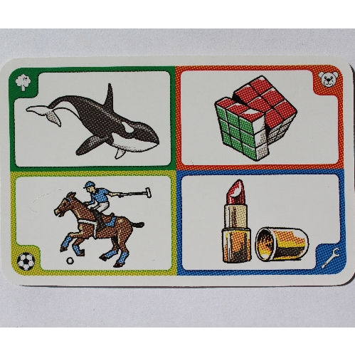 Visuel indicatif Rebrickable de Carte de jeu, Créationnaire, 109 Orca (Game Card, Creationary, 109 Orca)