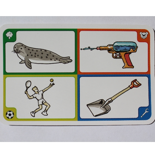 Visuel indicatif Rebrickable de Carte de jeu, créationnaire, 114 Sea Lion (Game Card, Creationary, 114 Sea Lion)