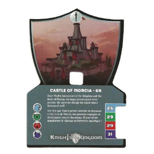 Visuel indicatif Rebrickable de Carte à collectionner, royaume des chevaliers ii, château de morcia - 65 (Trading Card, Knights Kingdom II, Castle Of Morcia - 65)