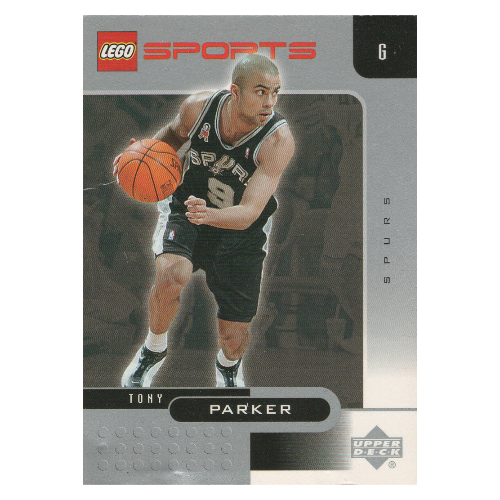 Visuel indicatif Rebrickable de Carte à collectionner, NBA: Tony Parker, San Antonio Spurs9 (Trading Card, NBA: Tony Parker, San Antonio Spurs #9)