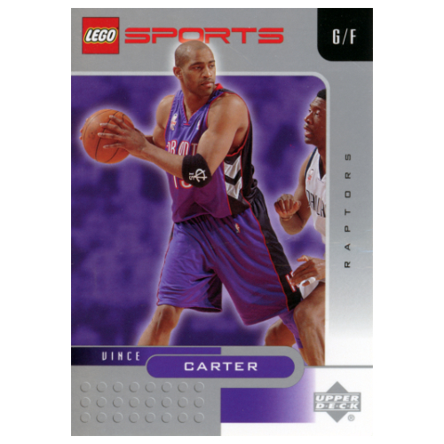 Visuel indicatif Rebrickable de Carte à collectionner, NBA: Vince Carter, Raptors de Toronto15 (Trading Card, NBA: Vince Carter, Toronto Raptors #15)