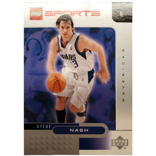 Visuel indicatif Rebrickable de Carte à collectionner, NBA: Steve Nash, Dallas Mavericks 13 (Trading Card, NBA: Steve Nash, Dallas Mavericks #13)