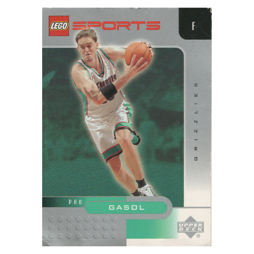 Visuel indicatif Rebrickable de Carte à collectionner, NBA: Pau Gasol, Memphis Grizzlies 16 (Trading Card, NBA: Pau Gasol, Memphis Grizzlies #16)