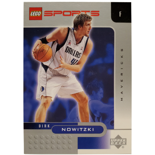 Visuel indicatif Rebrickable de Carte à collectionner, NBA: Dirk Nowitzki, Dallas Mavericks 41 (Trading Card, NBA: Dirk Nowitzki, Dallas Mavericks #41)