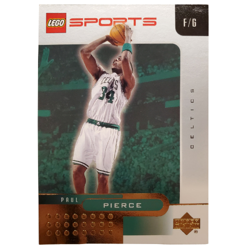 Visuel indicatif Rebrickable de Carte à collectionner, nba: peu pierce, boston celtics )34 (feuille d'or) (Trading Card, NBA: Paul Pierce, Boston Celtics #34 (Gold Leaf))