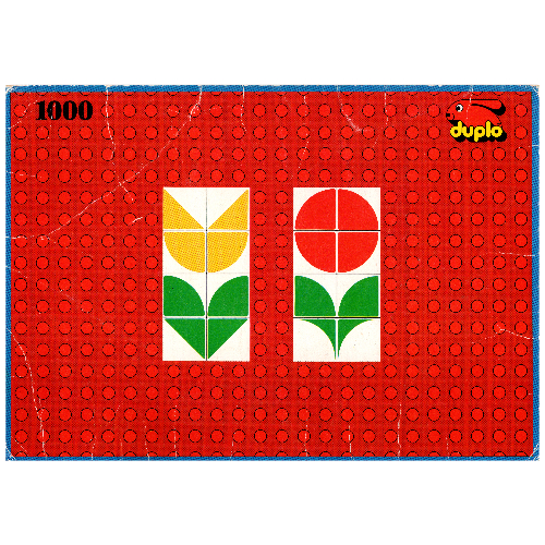 Visuel indicatif Rebrickable de Carte Mosaïque, coffret 1000-1 - Carte 4 (Mosaic Card, Set 1000-1 - Card 4)