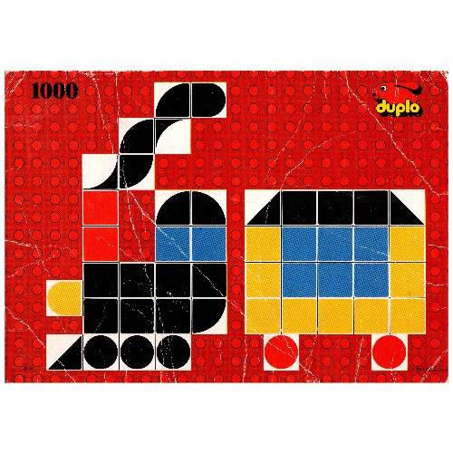 Visuel indicatif Rebrickable de Carte Mosaïque, coffret 1000-1 - Carte 7 (Mosaic Card, Set 1000-1 - Card 7)