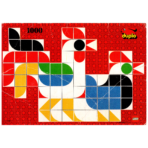 Visuel indicatif Rebrickable de Carte Mosaïque, coffret 1000-1 - Carte 8 (Mosaic Card, Set 1000-1 - Card 8)