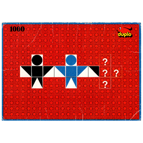 Visuel indicatif Rebrickable de Carte Mosaïque, coffret 1000-1 - Carte 9 (Mosaic Card, Set 1000-1 - Card 9)