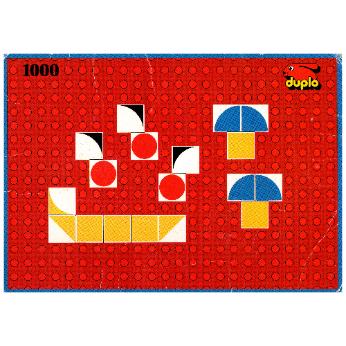 Visuel indicatif Rebrickable de Carte Mosaïque, coffret 1000-1 - Carte 11 (Mosaic Card, Set 1000-1 - Card 11)